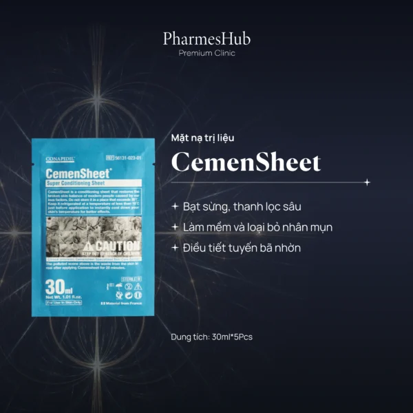 Mặt nạ trị liệu đặc biệt bộ 5 Cemensheet Bag Kit 5