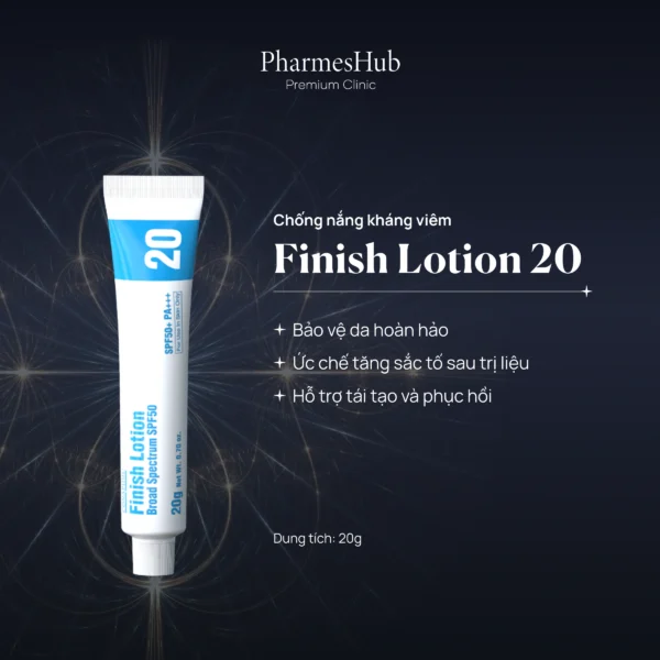Kem chống nắng kháng viêm Finish Lotion 20