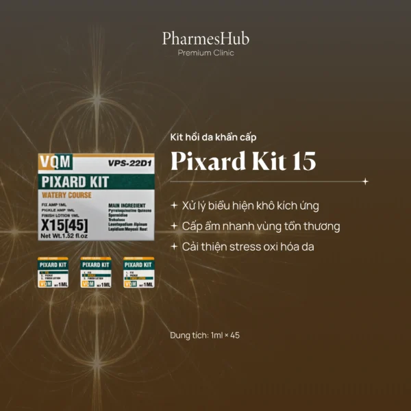 Kem dưỡng hỗ trợ tái tạo và phục hồi Pixard Kit 15
